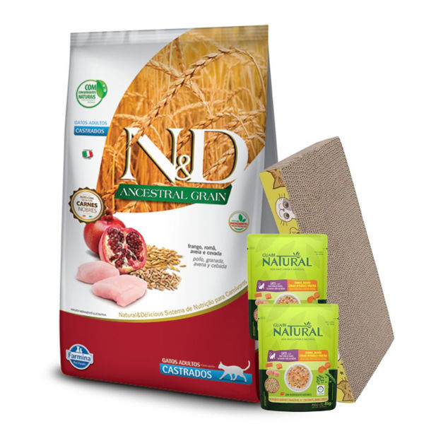 Imagen de Alimento NYD Ancestral Grain Gato Castrado 7,5 kg + Regalo