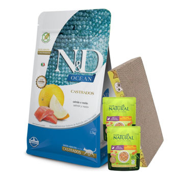 Imagen de Alimento NYD Ocean Gato Adulto Castrado 7,5 kg + Regalo