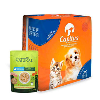 Imagen de Pañales CAPITAS de Entrenamiento para Perros 50 Uni + Regalo