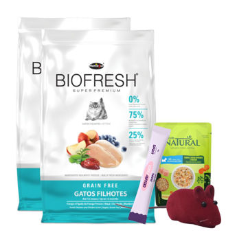 Imagen de Alimento BIOFRESH Gato Cachorro Pollo 3 kg + Regalo