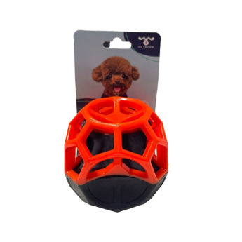 Imagen de Juguete Para Perro LILI MASCOTA Pelota Bicolor Cuadrada Irregular