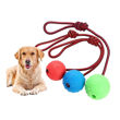 Imagen de Juguete Para Perro LILI MASCOTA Pelota Maciza Con Cuerda Grande