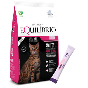 Imagen de Alimento EQUILIBRIO Gato Adulto 1,5 kg + Regalo