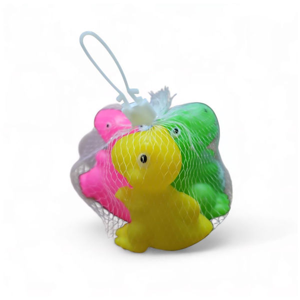 Imagen de Juguete Para Perro LILI MASCOTA Dinosaurios x 4