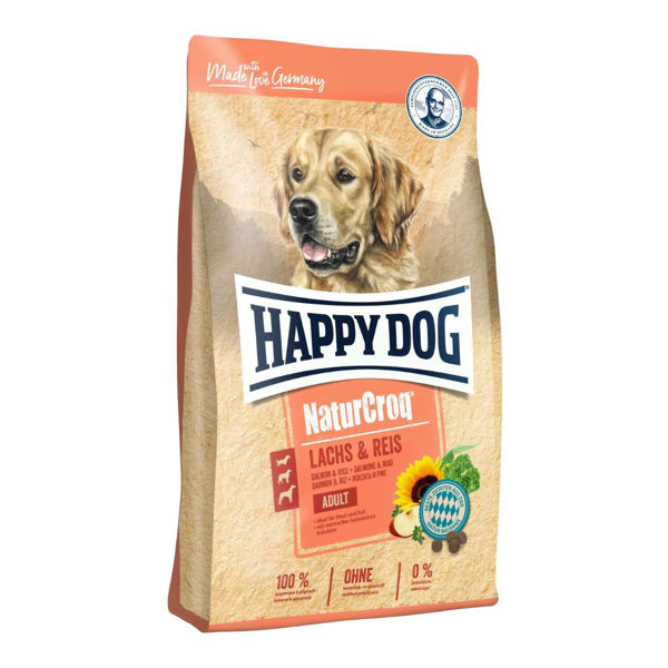 Imagen de Alimento HAPPY DOG NaturCroq Perro Adulto Todas Las Razas Sabor Salmón y Arroz 11 Kg