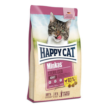 Imagen de Alimento HAPPY CAT Minkas Gato Castrado Aves De Corral 10 Kg