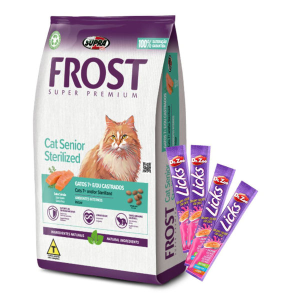 Imagen de Alimento FROST Gato Cat Senior 7,5 kg + Regalo