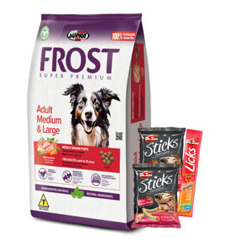 Imagen de Alimento FROST Perro Adulto Raza Mediana y Grande 15 + 2 kg + Regalo