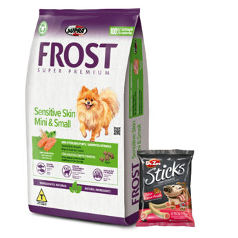 Imagen de Alimento FROST Perro Piel Sensible Raza Pequeña y Mini 2,5 kg + Regalo