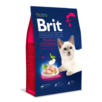 Imagen de Alimento BRIT Gato Adulto Castrado Pollo 8 Kg