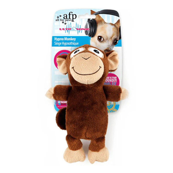 Imagen de Juguete Para Perro AFP Peluche Mono Hipnótico Ultrasonic