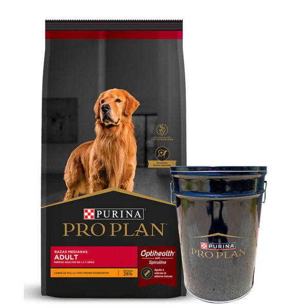 Imagen de Alimento PROPLAN Perro Adulto Raza Mediana 15 kg + Regalo