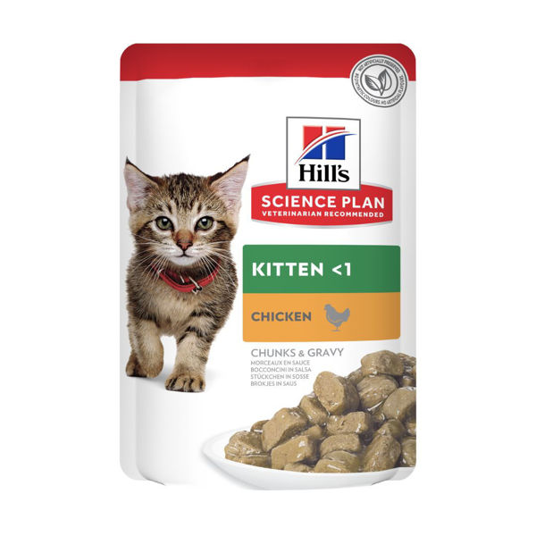 Imagen de Snack Salsa HILLS Gato Cachorro Pollo 80 grs