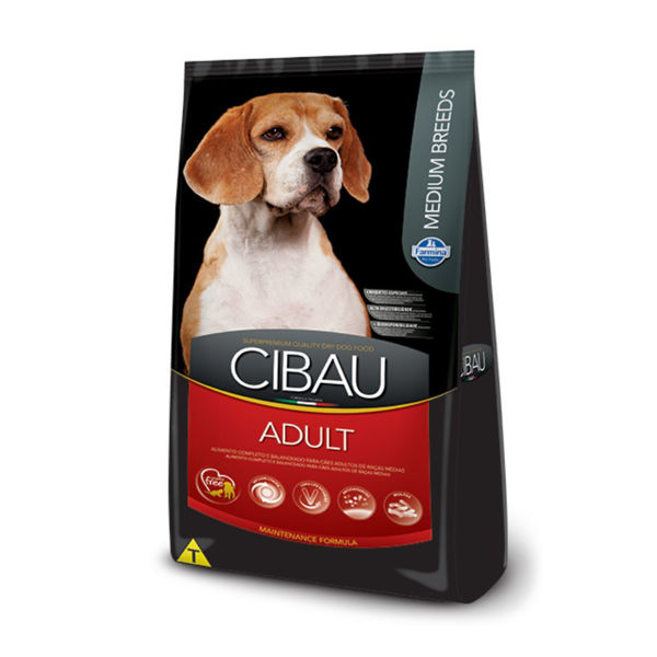 Imagen de Alimento CIBAU Perro Adulto Raza Mediana 15 kg / Con Avería