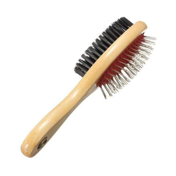 Imagen de Peine Doble De Madera Para Mascota