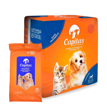 Imagen de Pañales CAPITAS de Entrenamiento para Perros 50 Uni + Regalo