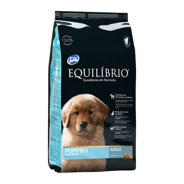 Imagen de Alimento EQUILIBRIO Perro Cachorro Raza Grande 15kg / Con Avería