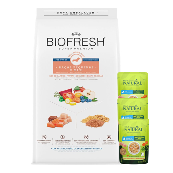 Imagen de Alimento BIOFRESH Perro Cachorro Raza Pequeña 10,1 kg + Regalo