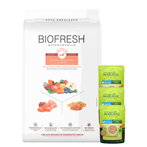 Imagen de Alimento BIOFRESH Perro Senior Raza Pequeña 10 kg + Regalo