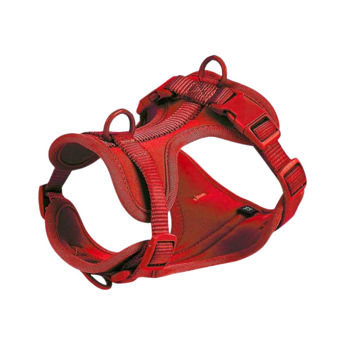 Imagen de Arnés Para Perro PEPITO Doble Enganche Talle S Rojo