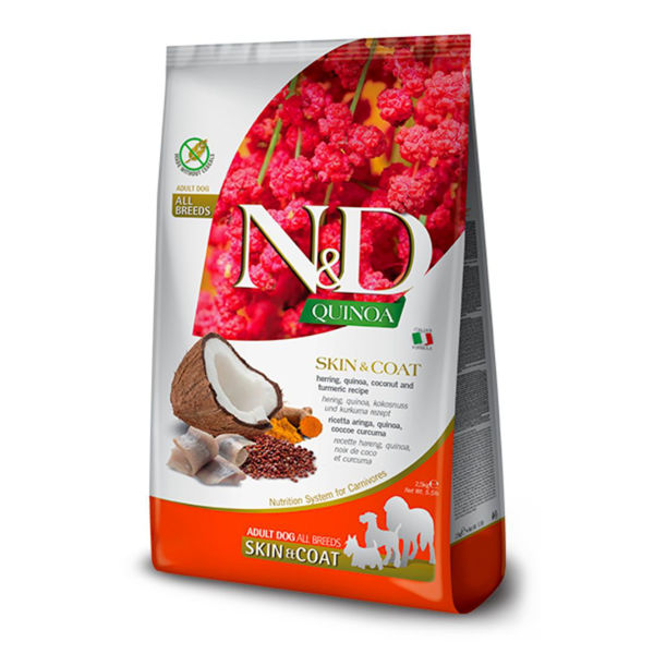 Imagen de Alimento NYD Quinoa Gato Skin And Coat Pescado 1.5 Kg