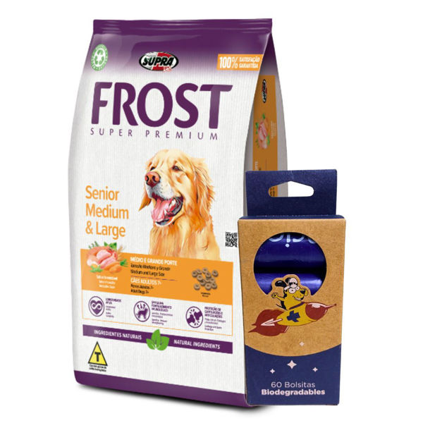 Imagen de Alimento FROST Perro Senior Raza Pequeña 10.1 Kg + Regalo