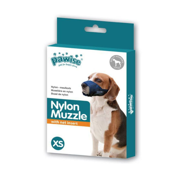Imagen de Bozal Pawise Con Red Ajustable Talle 4