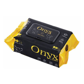 Imagen de Toallitas Húmedas M-PETS Onyx Limón - 80 Unidades