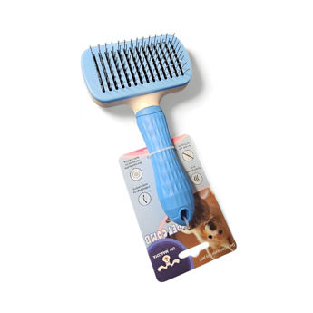 Imagen de Peine Con Expulsor LILI MASCOTA Rectangular Carda Grueso