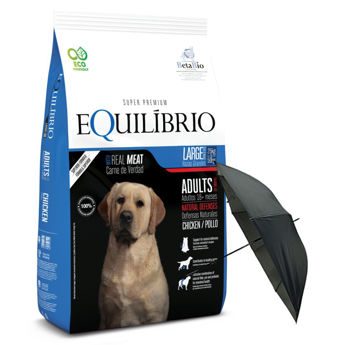 Imagen de Alimento EQUILIBRIO Perro Adulto Raza Grande 15 kg + Regalo - Combo 2