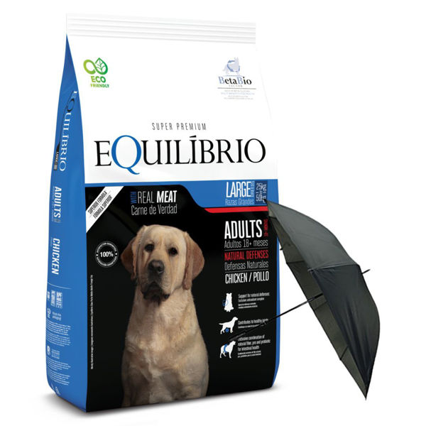 Imagen de Alimento EQUILIBRIO Perro Adulto Raza Grande 15 kg + Regalo - Combo 2