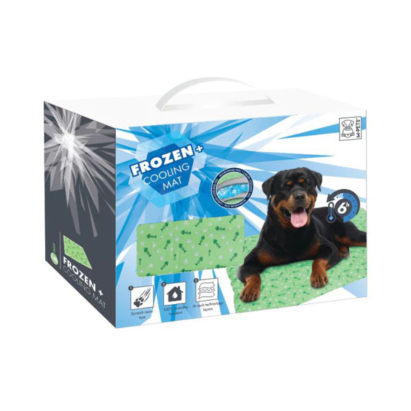 Imagen de Colchoneta Refrescante M-PETS Frozen+ Talle L-XL Verde