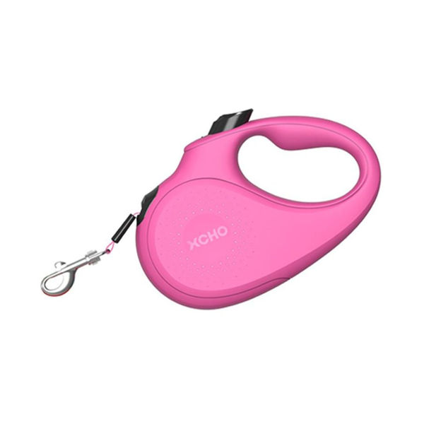 Imagen de Correa Retractil Para Perro XCHO 5 Mts Talle L Rosa