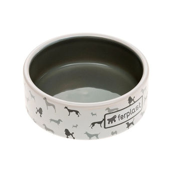 Imagen de Comedero/Bebedero Para Mascotas FERPLAST Juno Cerámica Pequeño
