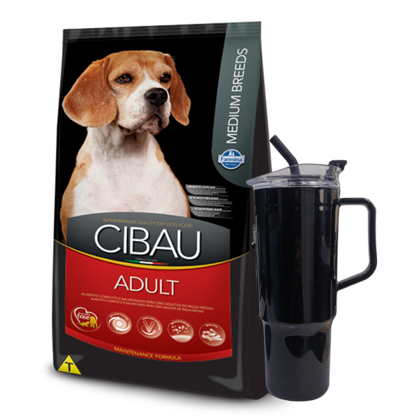 Imagen de Alimento CIBAU Perro Adulto Raza Mediana 15 kg + Regalo