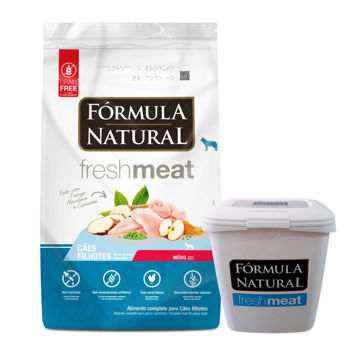 Imagen de Alimento FORMULA NATURAL Perro Fresh Meat Cachorro Raza Mediana 12 kg + Regalo