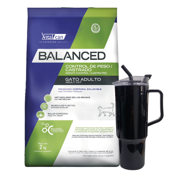 Imagen de Alimento VITALCAN BALANCED Gato Castrado Control de Peso 7,5 kg + Regalo