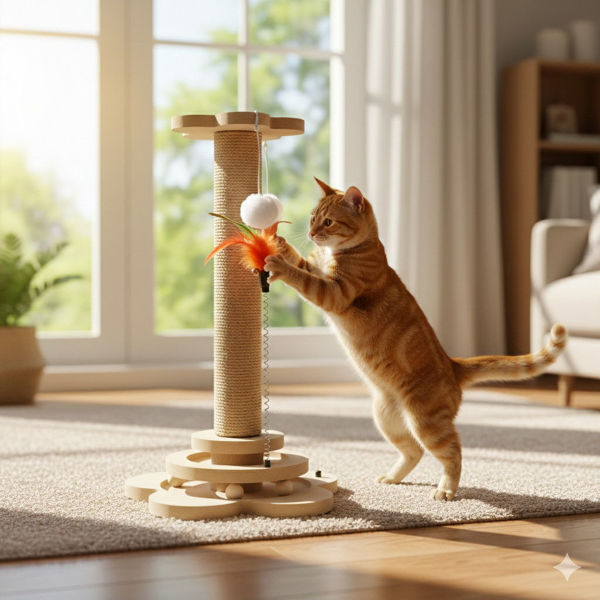 Imagen de JUGUETE GATO MADERA CE-321 ( 10