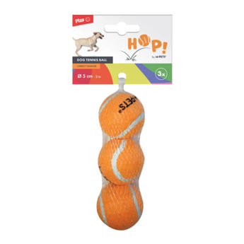 Imagen de Juguete Para Perro M-PETS Pelota De Tennis Hop 5 cm - 3 Unidades