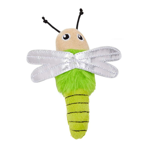 Imagen de Juguete Para Gato FOFOS Peluche Libélula De Jardín