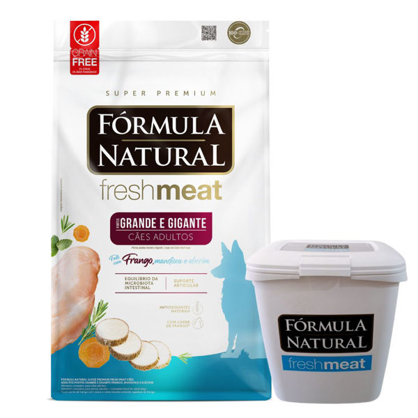 Imagen de Alimento FORMULA NATURAL Perro Fresh Meat Adulto Raza Grande 12 kg + Regalo