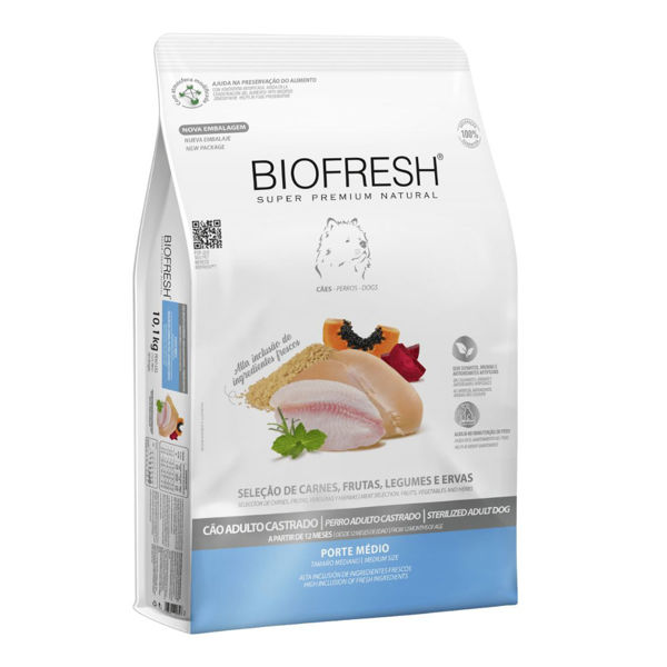 Imagen de Alimento BIOFRESH Perro Castrado Raza Mediana 3 kg