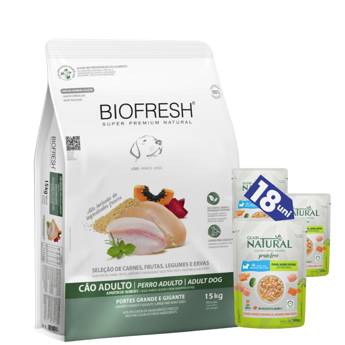 Imagen de Alimento BIOFRESH Perro Adulto Raza Grande 15 kg + Regalo