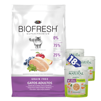 Imagen de Alimento BIOFRESH Gato Adulto 7,5 kg + Regalo