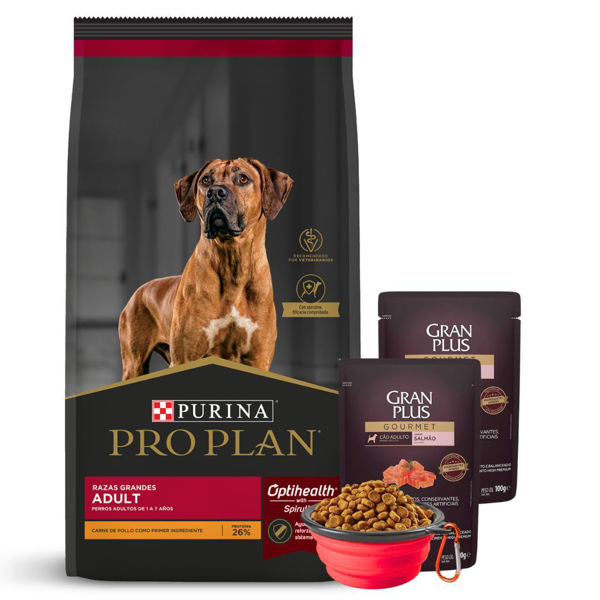 Imagen de Alimento PROPLAN Perro Adulto Raza Grande 15 kg + Regalo