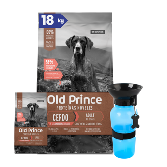 Imagen de Alimento OLD Prince Perro Adulto Cerdo y Legumbres Todas las Razas 15 kg + Regalo