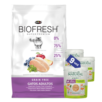 Imagen de Alimento BIOFRESH Gato Adulto 7,5 kg + Regalo