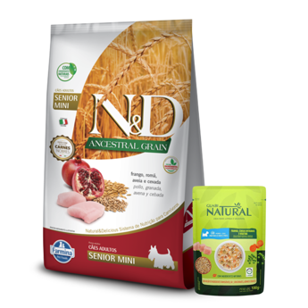 Imagen de Alimento NYD Perro Ancestral Senior Mini Raza Pequeña 2,5 kg + Regalo