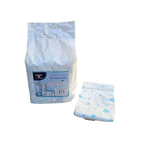 Imagen de Pañales Para Perro LILI MASCOTA Macho Talle S ABT-1435