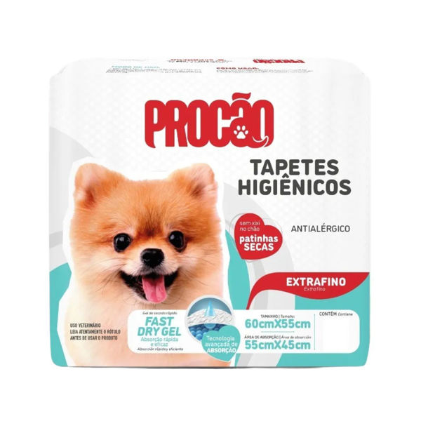 Imagen de Pañales PROCAO De Entrenamiento Para Perros 60 x 55 cm - 30 Unidades
